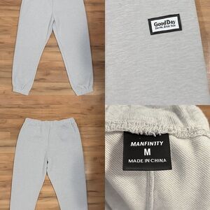 Manfinity Men’s Gray Joggers – Size M